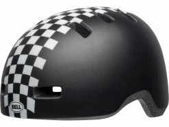 Bell Helmets Bell Lil Ripper – Cykelhjelm – Str. 45-52 Cm – Checkers Mat Sort Hvid