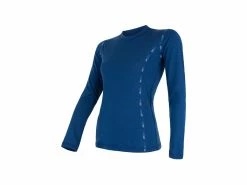 Sensor Merino Air – Dame Svedundertrøje Med Lange ærmer – Blå – Str. L