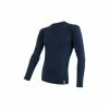 Sensor Merino DF – Merinoulds T-shirt M. Lg. ærmer – Herre – Deep Blue – Str. XL -Brandudsalg Cykelhjelm butik 19200030 A default