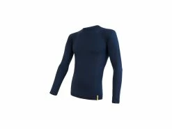 Sensor Merino DF – Merinoulds T-shirt M. Lg. ærmer – Herre – Deep Blue – Str. L