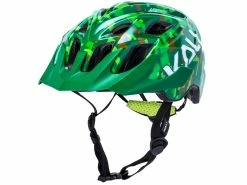 Kali Chakra Youth – Cykelhjelm – Pixel/Gloss Green – Str. 52-57 Cm