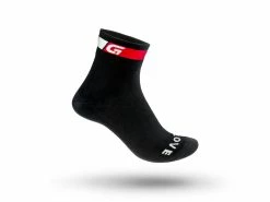 Strømper GripGrab Regular Cut Sort Str. XS (34-37)