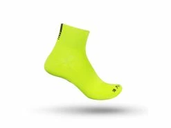 GripGrab Lightweight SL Short 3017 – Cykelstrømpe Kort – Hi-Vis Gul – Str. L