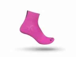GripGrab Lightweight SL Short 3017 – Cykelstrømpe Kort – Hi-Vis Pink – Str. S