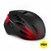 MET Manta Mips – Aero Cykelhjelm – Mat Sort/Rød – Str. 56-58 Cm -Brandudsalg Cykelhjelm butik 3HM133CE00SNR1 A default