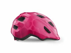 Met Hooray – Børnecykelhjelm – Pink/Hjerter – Str. 52-55 Cm