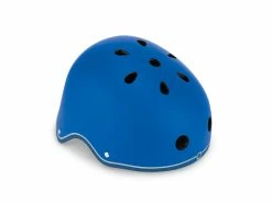 Globber Primo – Cykelhjelm Med Lys – 48-53cm – Blå