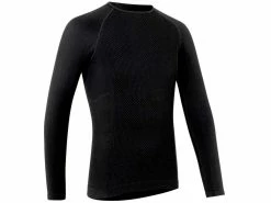 GripGrab Expert Seamless Long Sleeve Thermal – Base Layer 2 – Sort – Str. XS/S