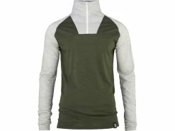 Bula – Retro Wool Half Zip – Svedundertrøje – Olive – Str. M