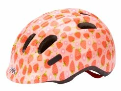 Abus Smiley 2.1 – Børnecykelhjelm – Rosa Jordbær – Str. 45-50cm