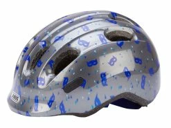 Abus Smiley 2.1 – Børnecykelhjelm – Blå Masker – Str. 50-55cm
