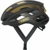 Abus AirBreaker – Cykelhjelm – Sort/guld – Str. 52-58cm -Brandudsalg Cykelhjelm butik 86829 A default