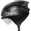 Abus GameChanger TRI – Cykelhjelm – Shiny Black – Str. M -Brandudsalg Cykelhjelm butik AB64271 A default