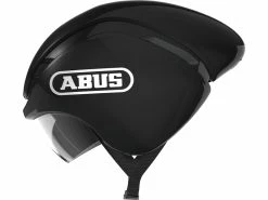 Abus GameChanger TT – Aero Cykelhjelm – Shiny Black – Str. M