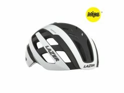 Lazer Century MIPS – Cykelhjelm Road Med Lys – Str. 52-56 Cm – Hvid/Sort