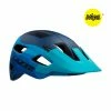 Lazer Chiru MIPS – Cykelhjelm MTB – Str. 55-59 Cm – Mat Blå Stål -Brandudsalg Cykelhjelm butik BLC2207888345 A default 1