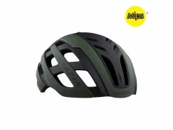 Lazer Century MIPS – Cykelhjelm Road Med Lys – Str. 58-61 Cm – Mat Mørkegrøn
