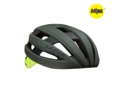 Lazer Sphere MIPS – Cykelhjelm Road – Str. 58-61 Cm – Mat Mørkegrøn