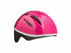 Lazer Bob – Cykelhjelm Barn – Str. 46-52 Cm – Pink Dots