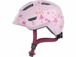 Abus Smiley 3.0 – Cykelhjelm Til Børn – Rose Princess – Str. 45-50 Cm