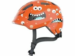 Abus Smiley 3.0 – Cykelhjelm Til Børn – Orange Monster – Str. 50-55 Cm