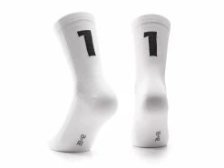 Assos Poker – Cykelstrømper No.1 – Hvid – Str. II