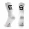 Assos Poker – Cykelstrømper No.5 – Hvid – Str. I
